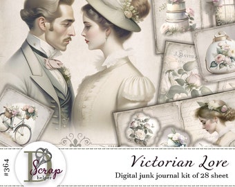 シャビーシック、ビクトリア朝、アドオン 01、ジャンクジャーナル