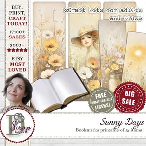 Sommer Lesezeichen Set mit 15 Stück retro Blumen Lesezeichen Set Skurriles Blumen Buchklub Geschenk Illustrierte florale Lesezeichen #883