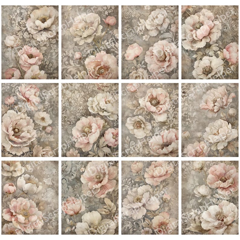 shabby chic paper, cottagecore papers, parchment paper, scrappy papers, shabby masterbord, collage sheet, scrapbook collage, master board collage, neutral shabby paper, basic essentials, basic journal pages, pink shabby paper
shabby chic background