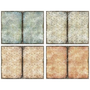 Vintage nautical junk journal background pages for sea theme scrapbooking | Digital download | 060 image 4