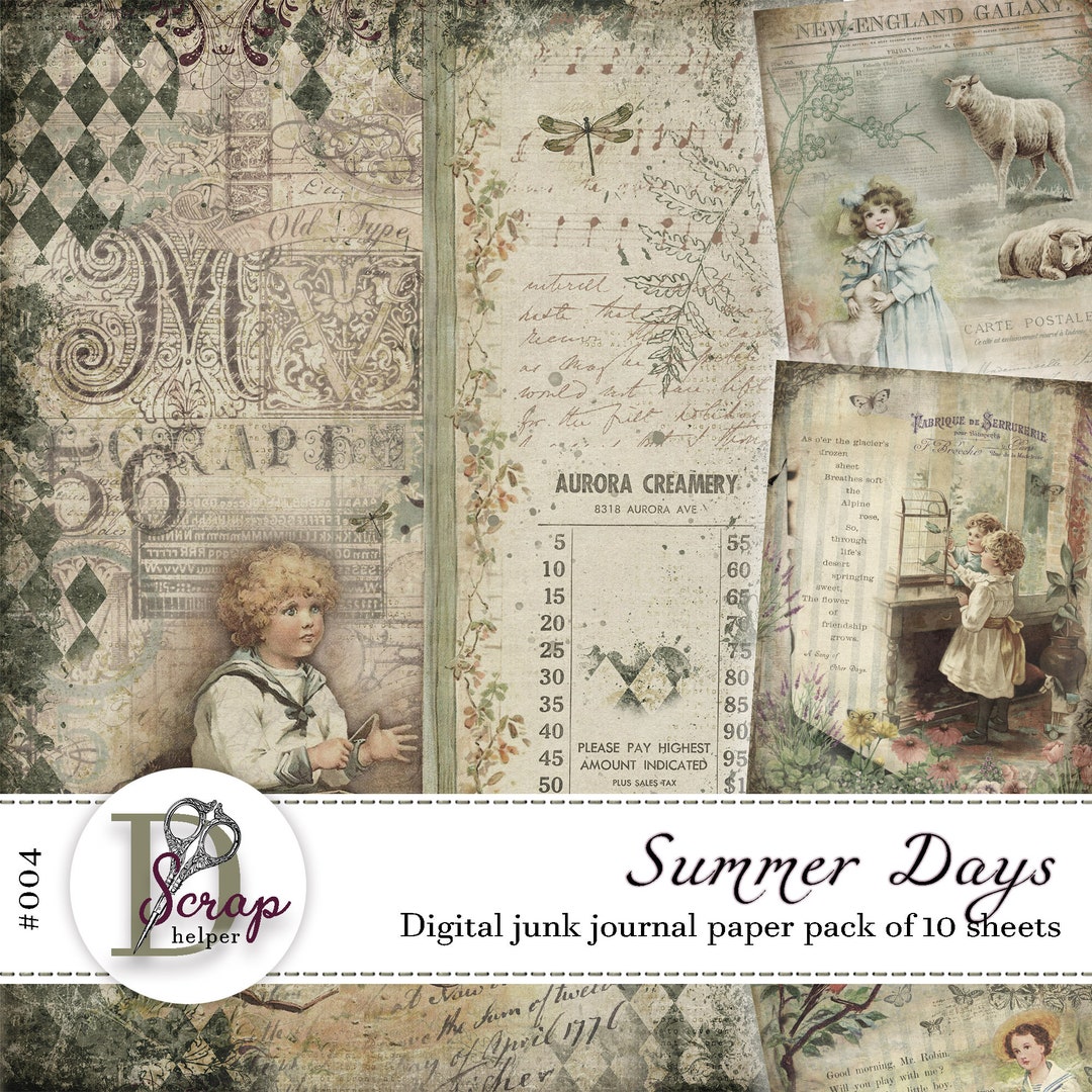 B-046】【ハンドメイド】【ジャンクジャーナルブック】クリスマス