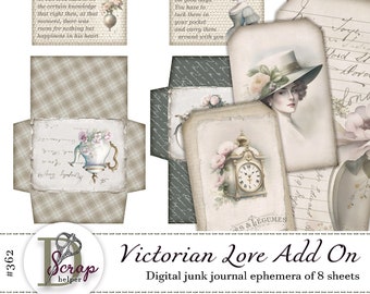 シャビーシック、ビクトリア朝、アドオン 01、ジャンクジャーナル