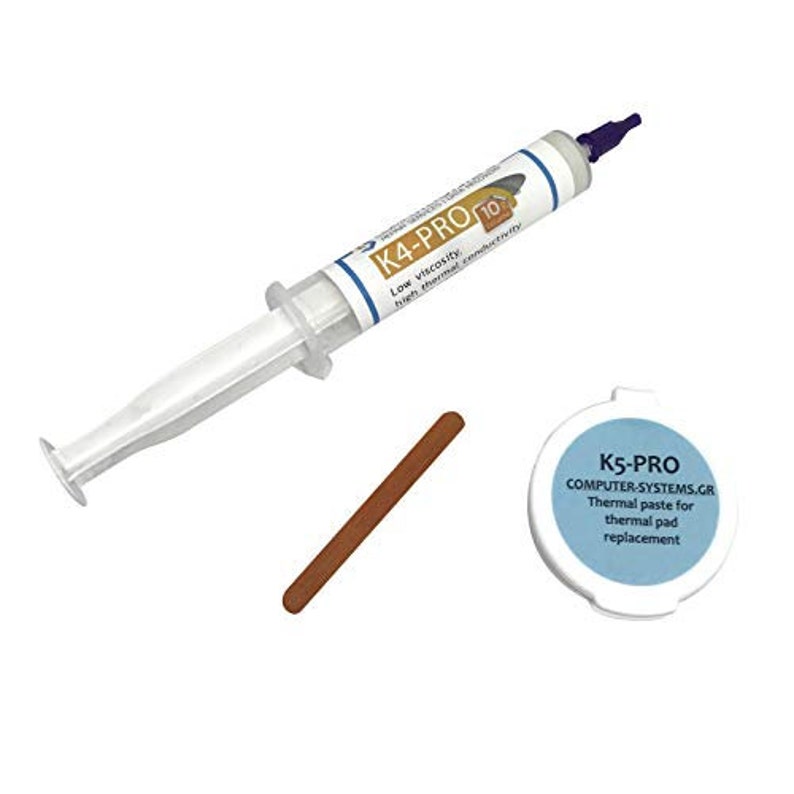 Thermal Paste & Pad Set, K5PRO K4PRO Compatible With Iphone, Imac PS4 PS3 XBOX Asus Dell Etc