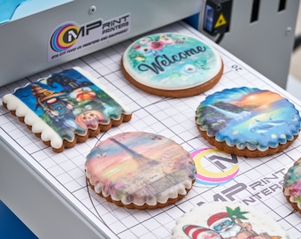 food printer, confectionary printer, food printing, gingerbread printing, chocolate printing, food inks