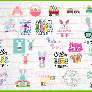 Easter Svg Bundle | Easter Bunny Bundle | Easter Egg | Easter Quotes ...