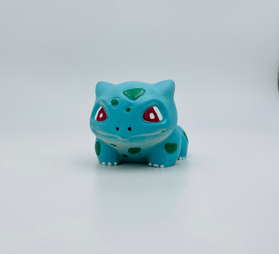 Concrete Bulbasaur, Decorative Object, Flower Pot, Planter, Book Stand ...