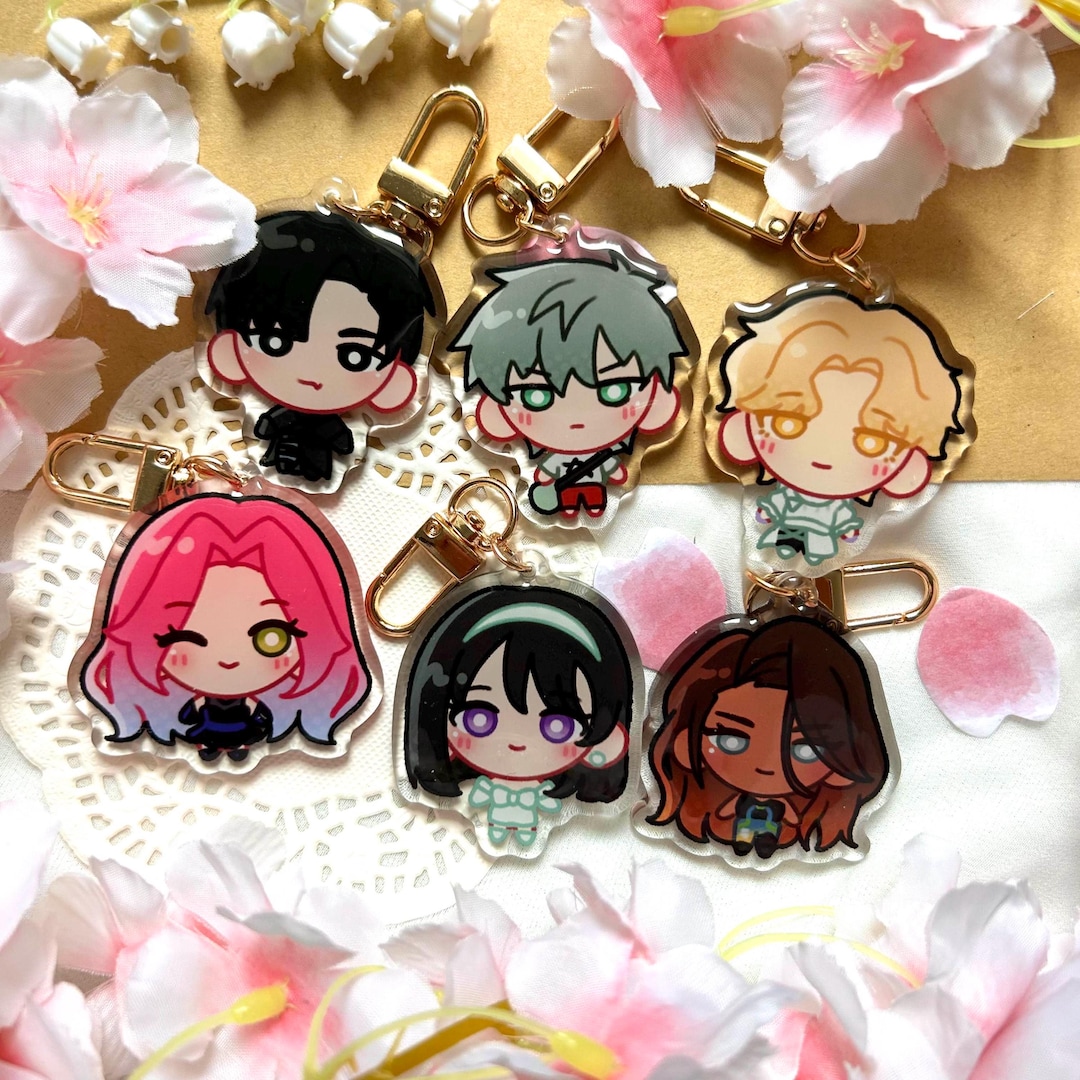 ALNST Charms [5cm] | Alien Stage Keychain Mizi, Sua, Ivan, Till, Luka ...