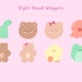 Random Cute Things App Icon Set | Cute App Icons | Home Screen | Kawaii ...
