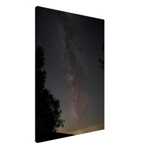 Vía Láctea sobre el Valle – Impresión artística de Noche Estrellada
