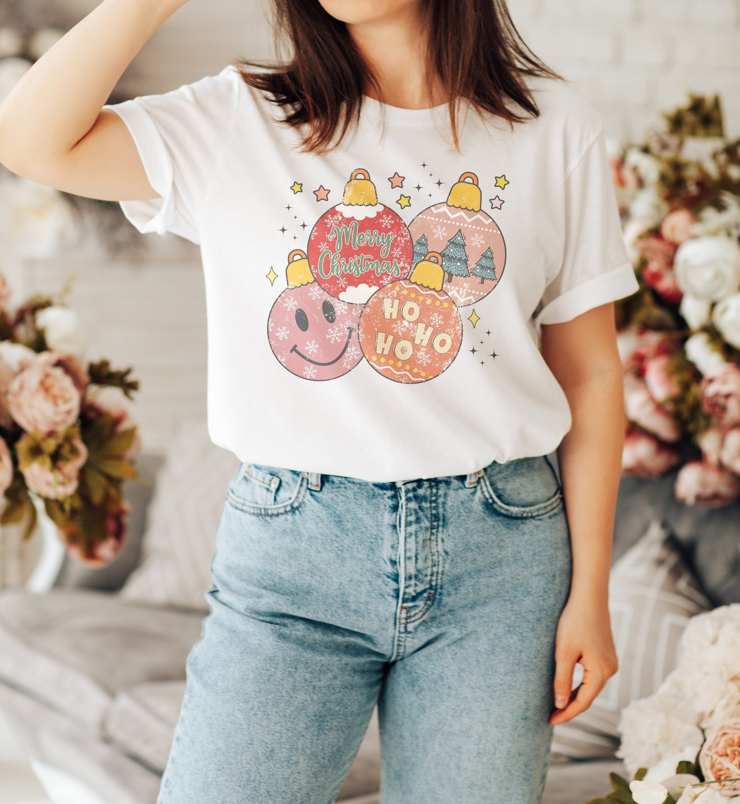 天然石ターコイズ DAIRIKU 21aw Flower Cross Em Shirt | irai.co.id