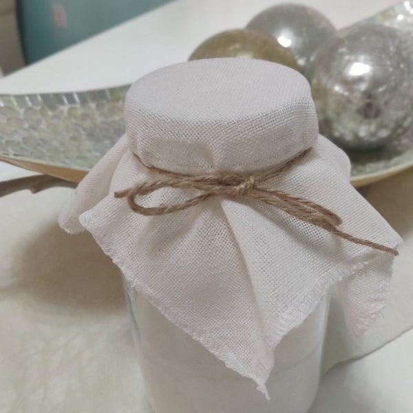 Eco-Friendly Muslin Jar Cover for Kefir Fermentation - Ideal for Water and Milk Kefir Grains! Free Shipping Canada!