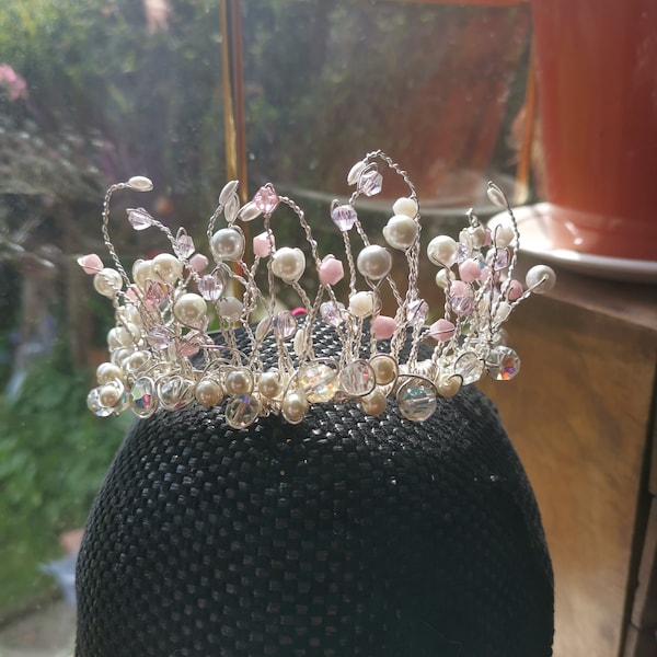 Vintage Crystal Faerie Crown