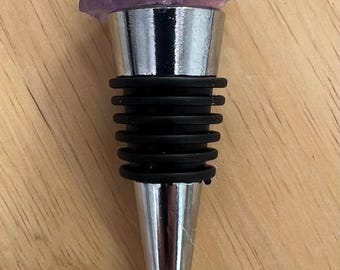 Tapón de botella de cristal