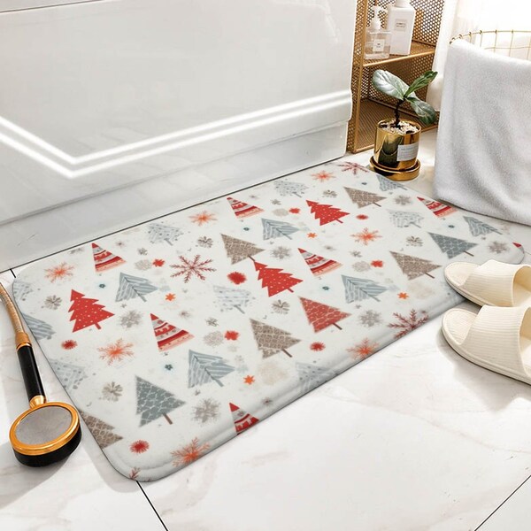 Christmas Bathroom Etsy