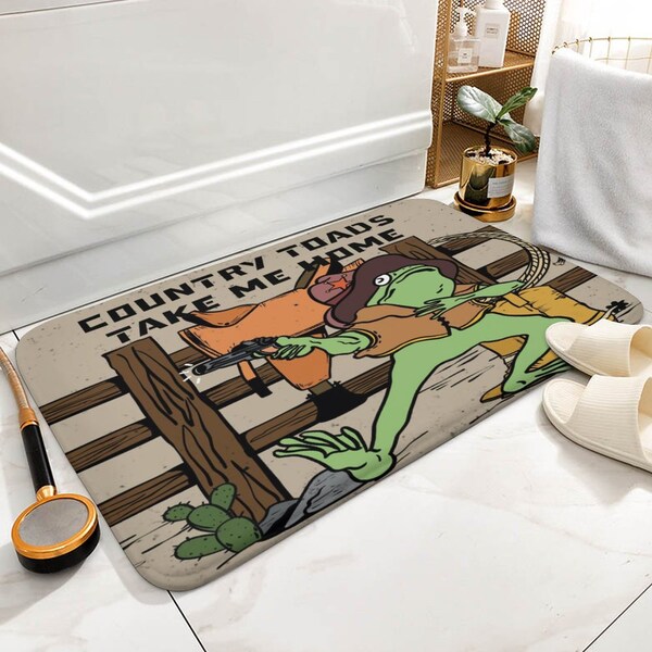 Frogs Bathroom - Etsy