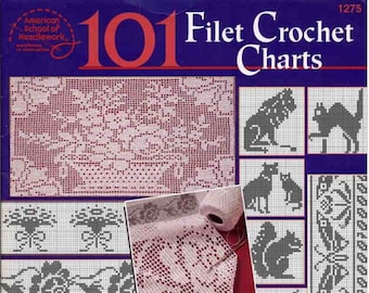 101 File Crochet Charts PDF Download Vintage Crochet Pattern