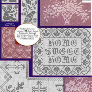 101 File Crochet Charts PDF Download Vintage Crochet Pattern image 4