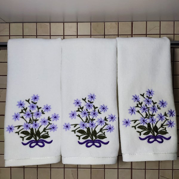 3 Pack-Highly Absorbent & Quick- Dry Terry-Velour Fingertip Towels. Ultra Soft Premium Hand Towels Set. Ideal Towels for Kitchen, Bathroom.