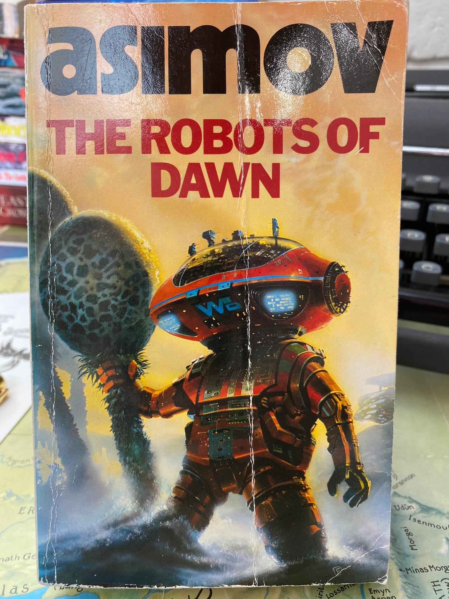 The Robots of Dawn. Retro Scifi Book. Second Hand Scifi Book. - Etsy