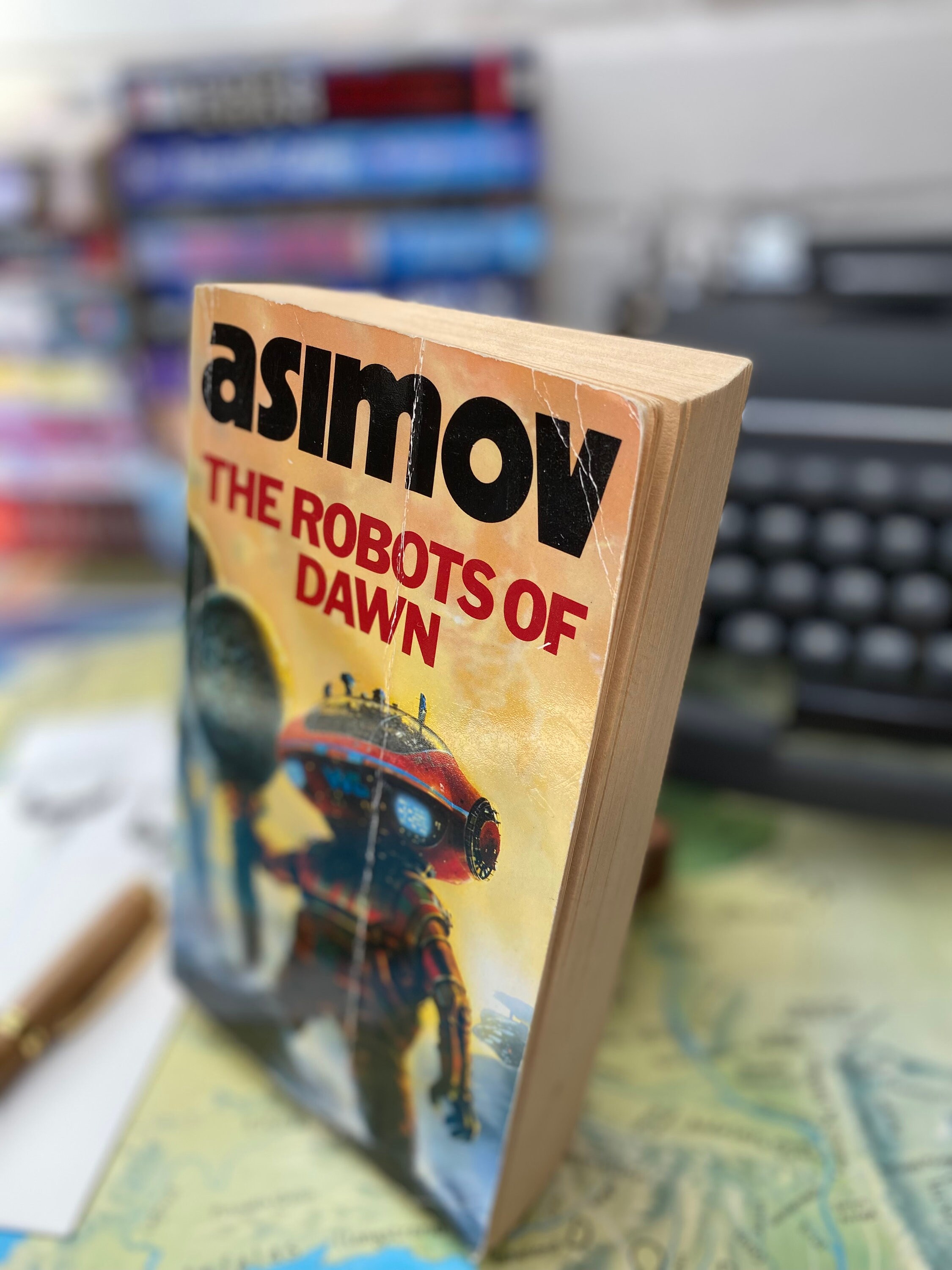 The Robots of Dawn. Retro Scifi Book. Second Hand Scifi Book. - Etsy