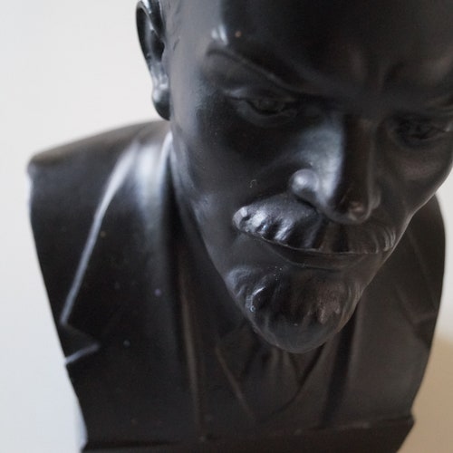 2 kg LENIN metal bust big & heavy USSR production Full factory casting sculpture Communism shops USSR Russia Ukraine