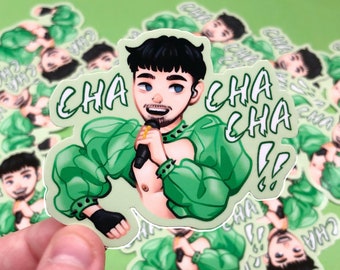 Käärijä Cha Cha Cha! Eurovision 2023 Vinyl Sticker
