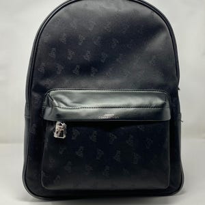 Versace Collection Black Medusa Makeup Bag Backpack – New with Tags & Dust Pouch (VIP Gift) Beauty Bag