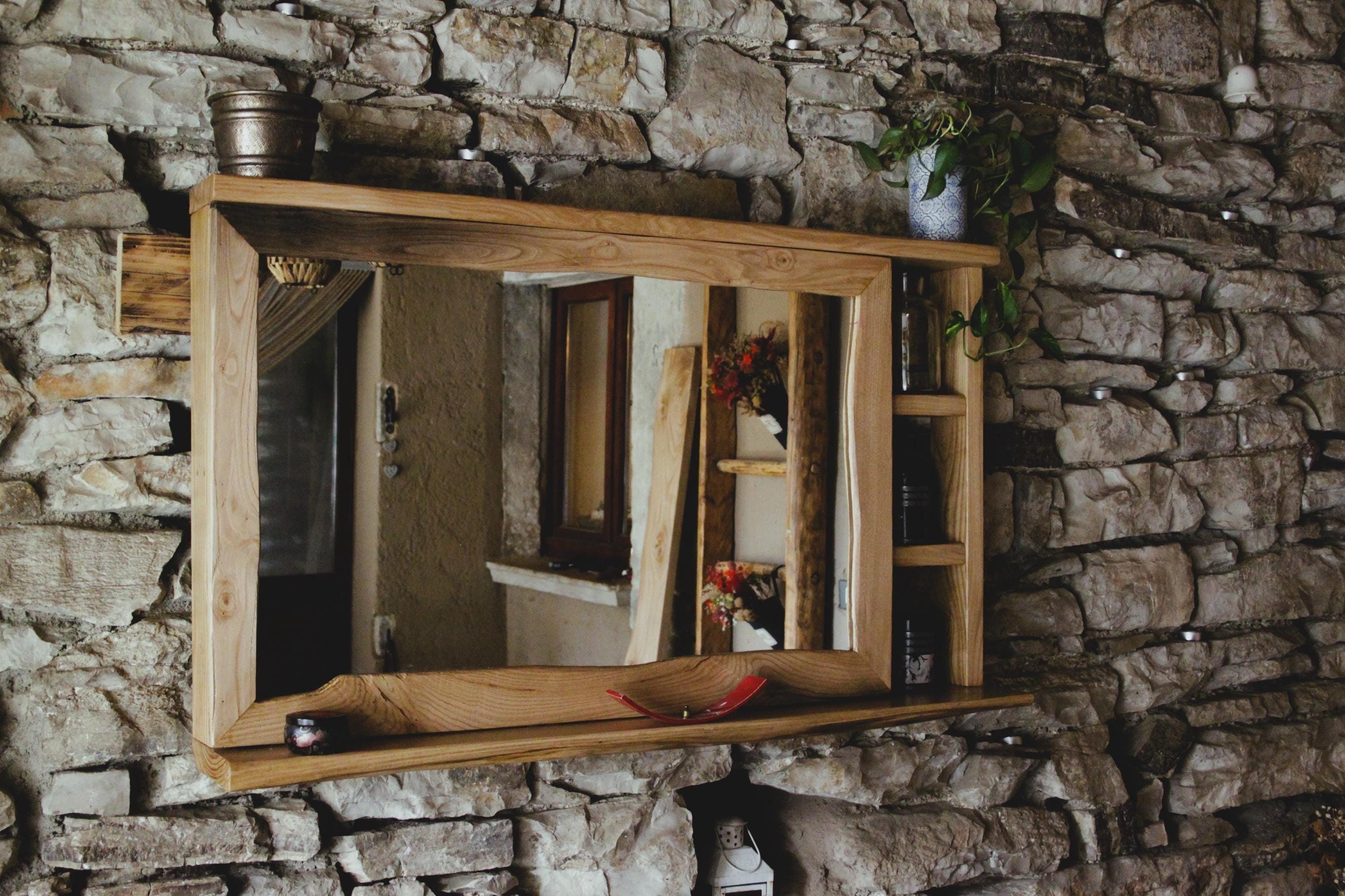 Porte coulissante, meuble de salle de bain avec miroir coulissant
