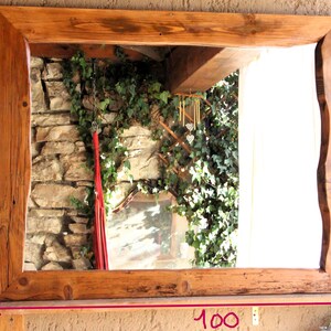 Tukor, mirror with reclaimed wood image 6