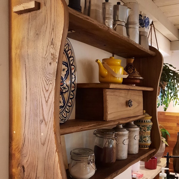 Shelfie, scaffale in legno di recupero