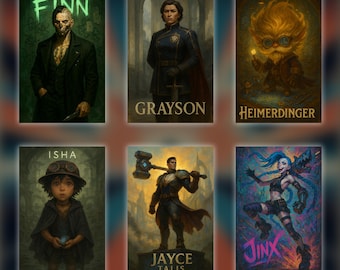 Arcane Tv Series Poster Collection – Ready to Print