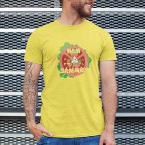 Ham Sammich&#39; | Funny Graphic Ultrasoft Airlume T-Shirt |