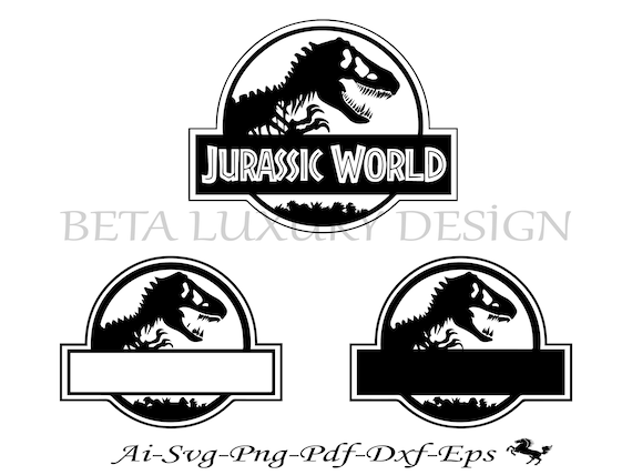 Jurassic Svg,Park Svg,Dinosaur Logo Svg,Dxf,Eps,Ai,Png,Pdf