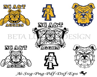 NC A&T Aggie Pride Svg,University Svg,Aggie Pride,Graduate Svg,Ai,Png,Pdf,Dxf,Eps