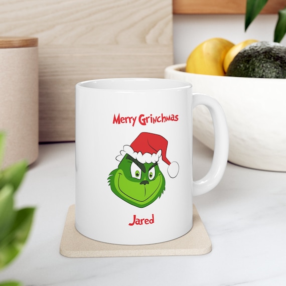 Grinch Mug Personalised Any Name Grinch Any Name Gift - iTeeUS