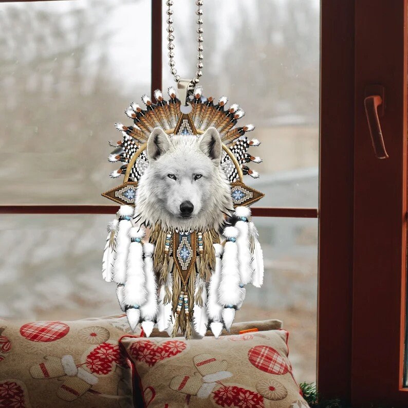 Wolf Car Accessories Etsy