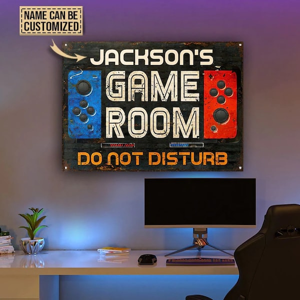 Game Room Signs Etsy