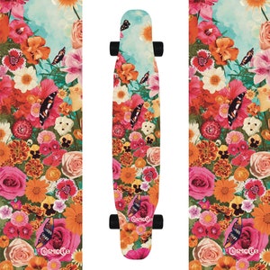 Longboard Skateboard Grip Tape &quot;Magical Marigold&quot;