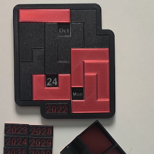 Perpetual Calendar Puzzle
