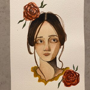 Lady in yellow