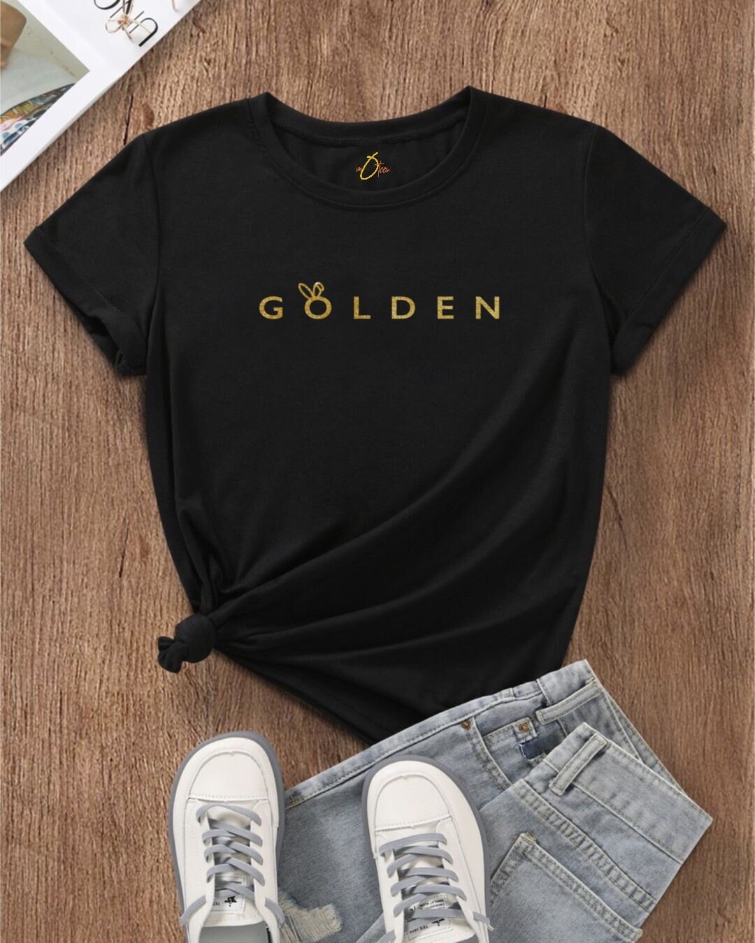 BTS JungKook Golden bunny camiseta, sudadera con capucha, sudadera