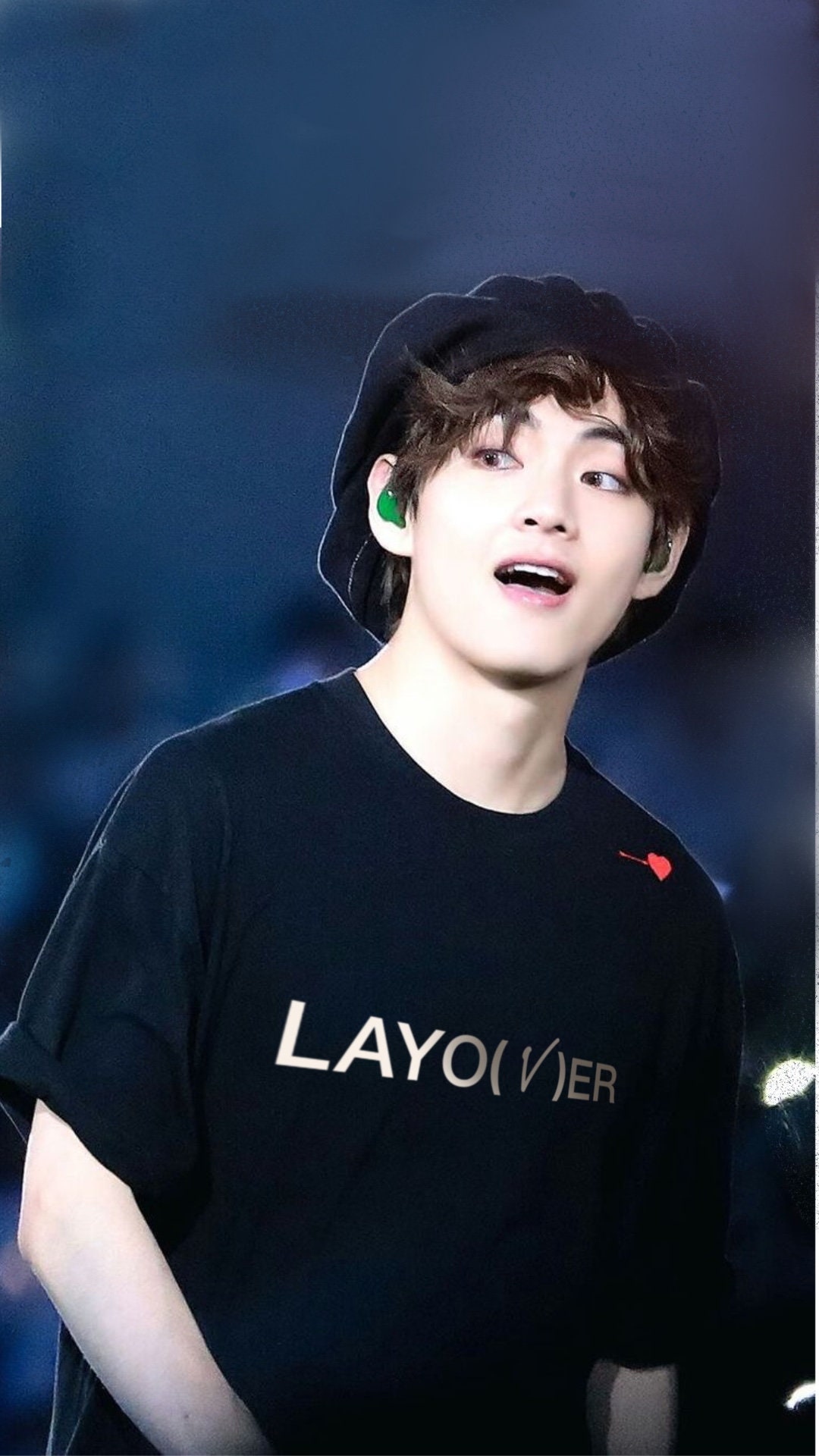 LAYOVER Tシャツ　テテ BTS V テテ layover Tシャツ 公式