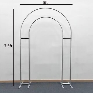 FUHSY Set Di 3 Fondali Ad Arco Per Feste E Coperture, 1,2 M, 1,5
