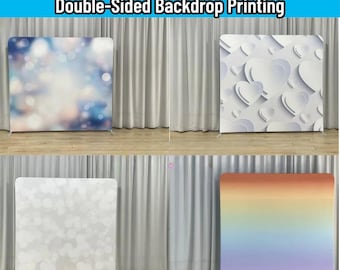 Sparkle Glitter PhotoBooth Backdrop Stand Heart Rainbow Pillowcase Backdrop Fabric Cover Wedding Birthday BabyShower Photography PhotoStudio