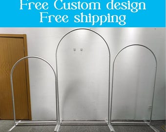 Arch Backdrop Stand Frame Custom Print Chiara Wall Fabric Arch Backdrop Cover For Birthday Baby Shower Wedding Photo Booth Photography Party