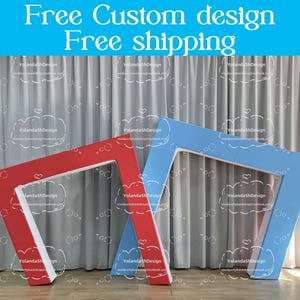 3D Slanted Wedding Open Arch Door Backdrop Stand Print Fabric Arch Cover For Birthday Baby Shower Photo Booth Photography Party Studio Decor
