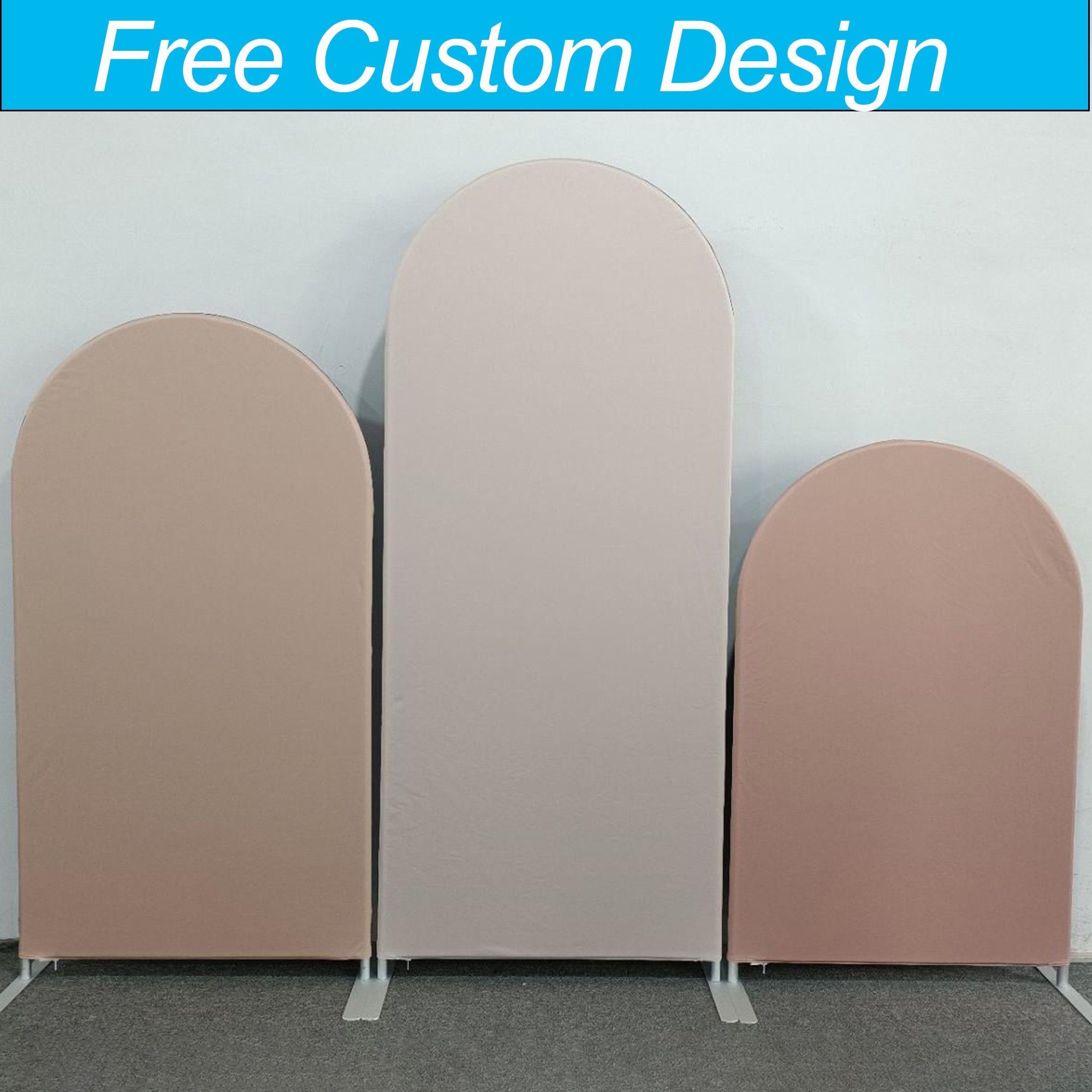 Solid Arch Stand Achtergrond Naakt Print Stof Chiara Muur Achtergrond Voor Verjaardag Babyshower Bruiloft Photo Booth Fotografie Banner Party Decor