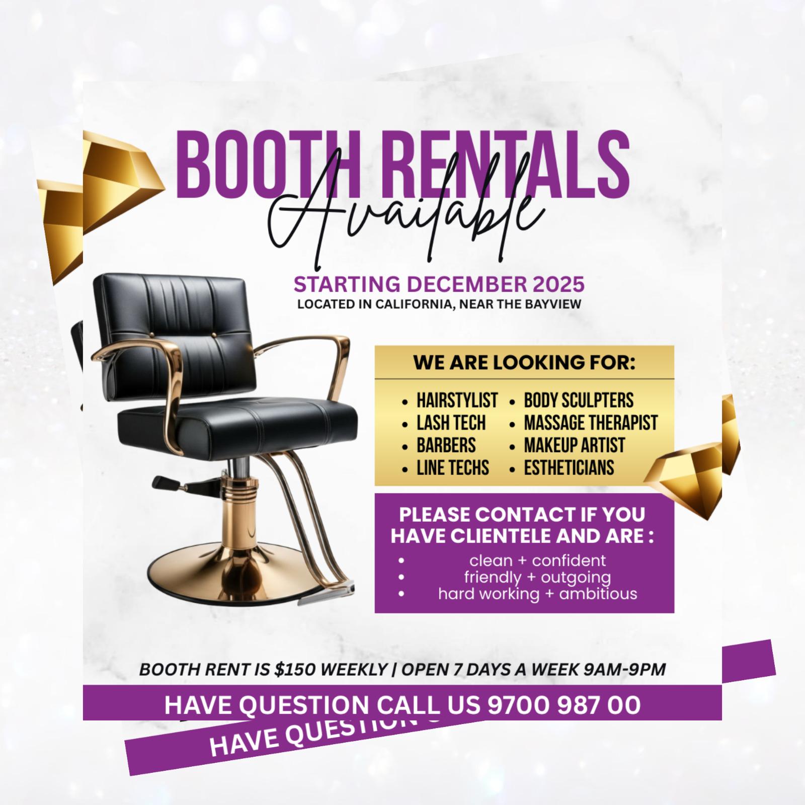 Barber Shop Hair Salon Booth Rental Near Me Jobs And Rent A Booth