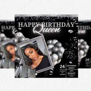 Birthday Flyer, Birthday Girl Invitation, Birthday Party Invitation, happy birthday flyer, Birthday Flyer Girl, Birthday Party Invite