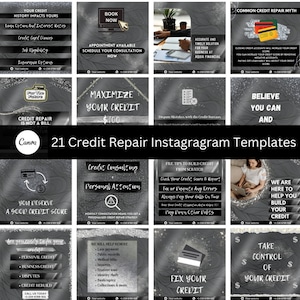 Credit repair Instagram posts, Credit repair flyer, Credit repair social media, Credit fix flyer, Credit repair template